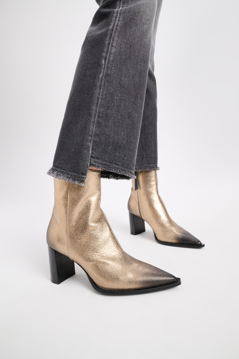 METALLIC CHIC bootie 5