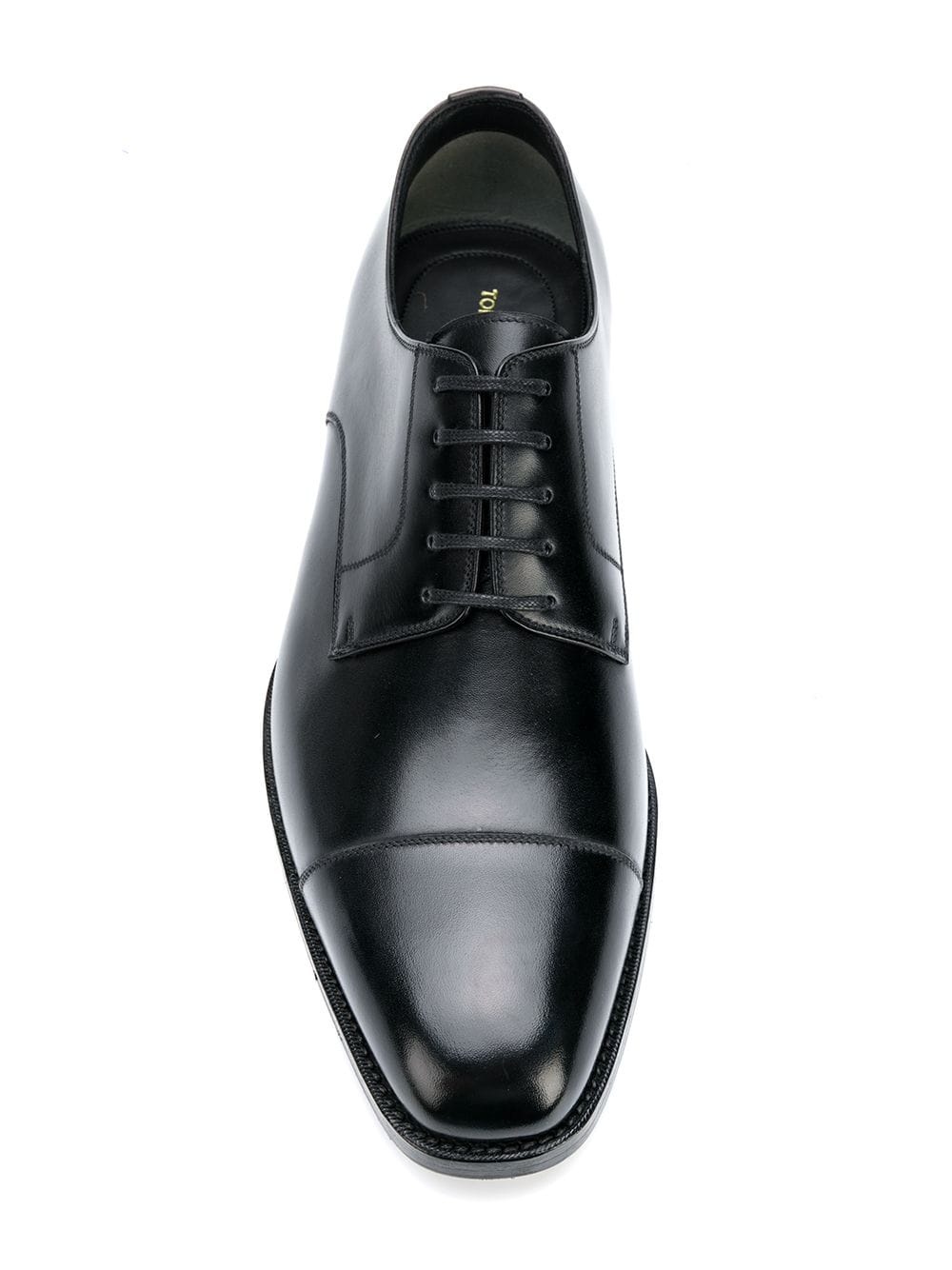 Gianni lace-up cap toe shoes - 4