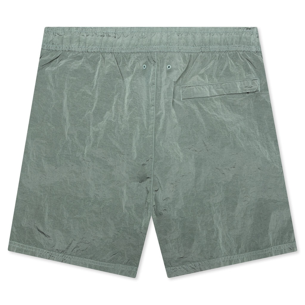 NYLON SHORTS - SAGE - 2