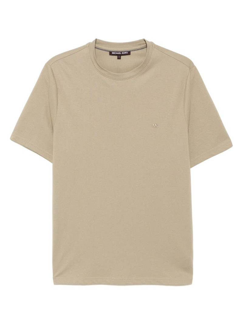 embroidered logo T-shirt 1