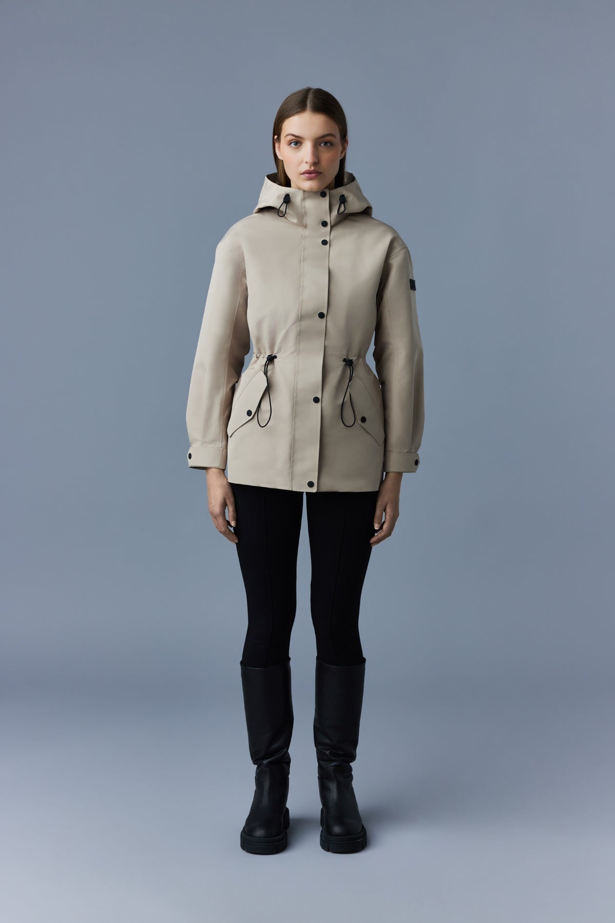 CARRIE Short 2-in-1 rain parka with removable liner - 3