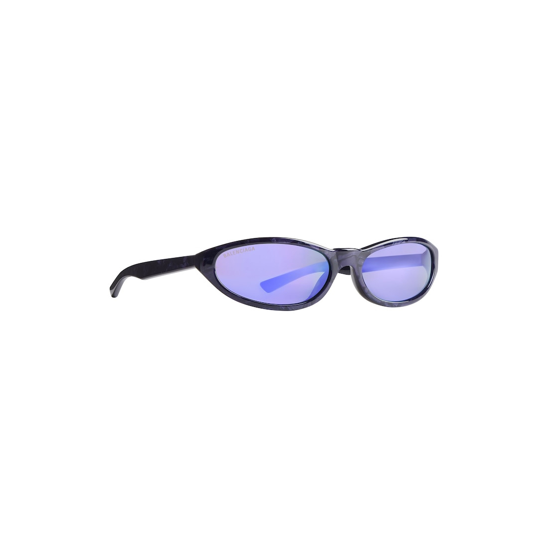 Neo Round Sunglasses in Purple - 4