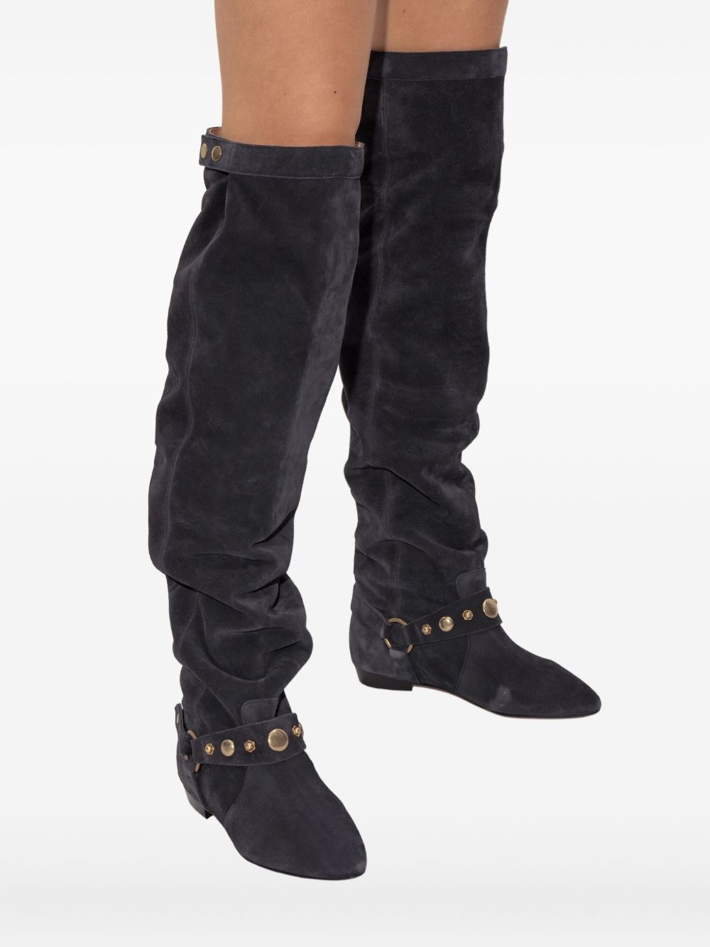 slouch knee-high boots - 4