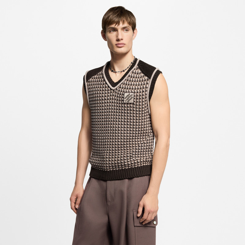 Cotton Jacquard Vest 2