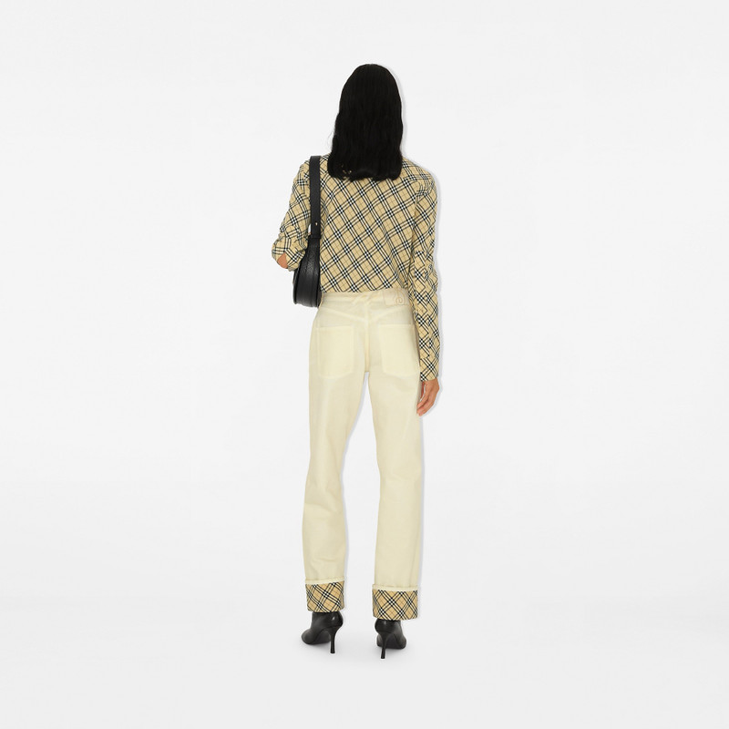 Check Cotton Shirt 4
