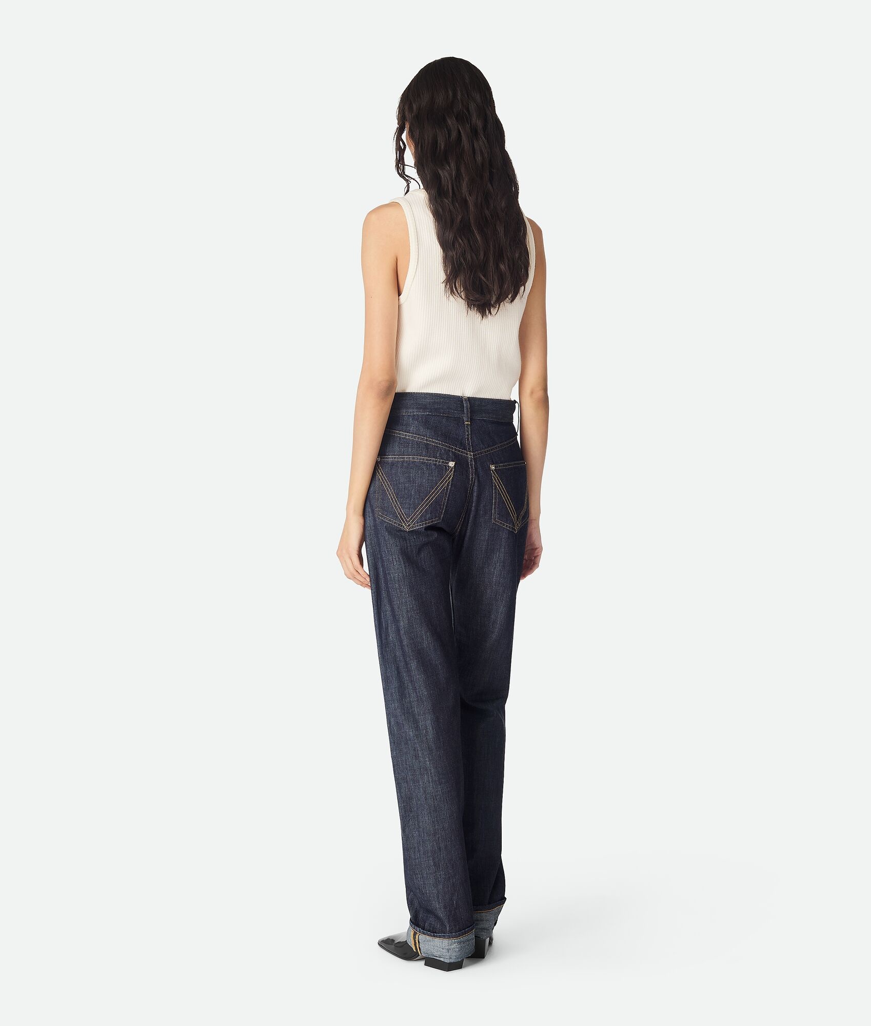 Indigo Straight Jeans - 3