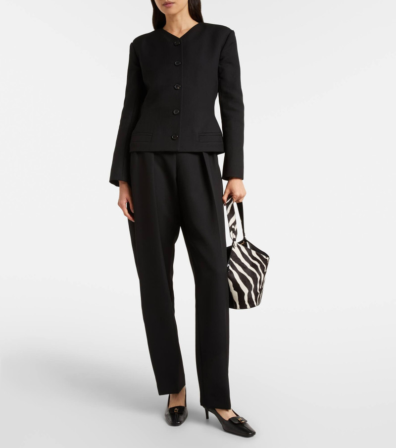 KHAITE Dugan wool tapered pants outlook