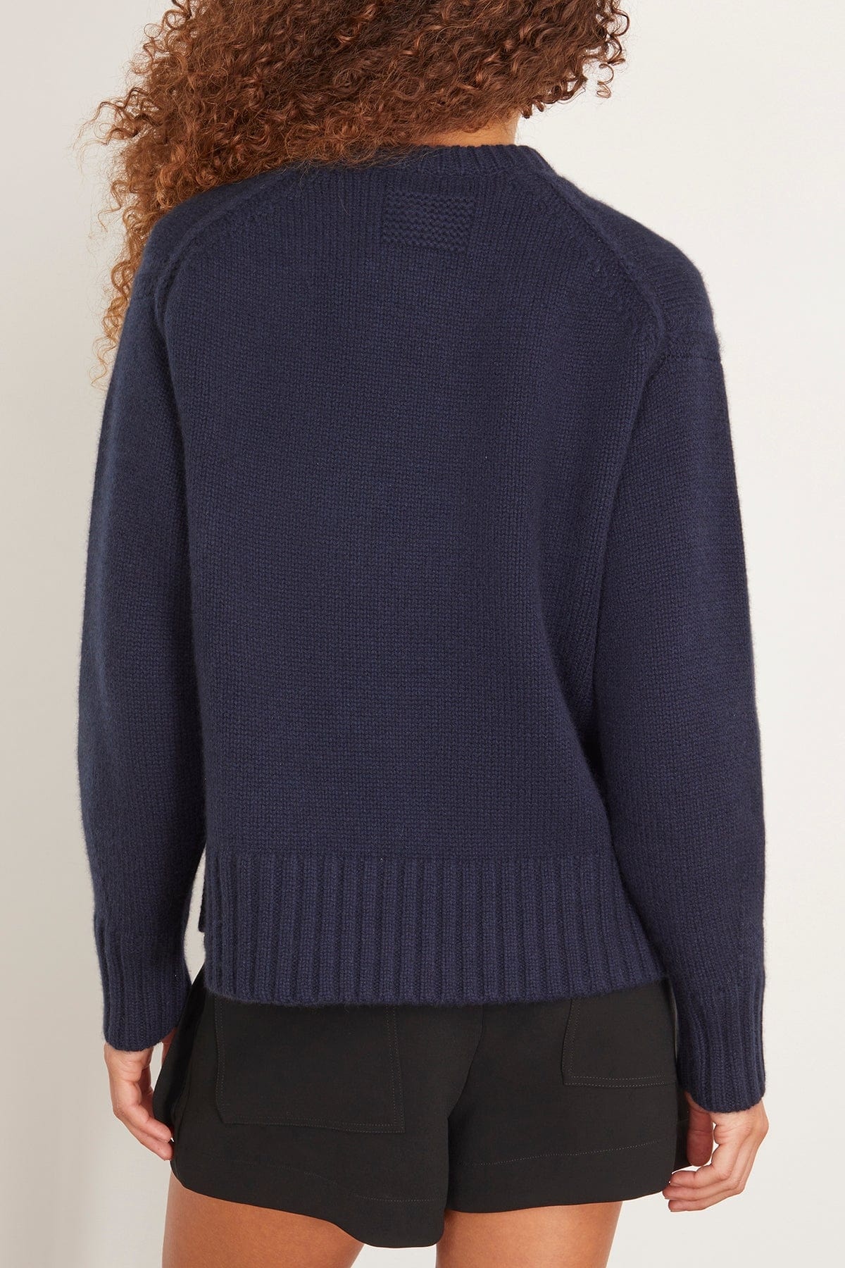 Cozy Crew Sweater in Midnight - 4