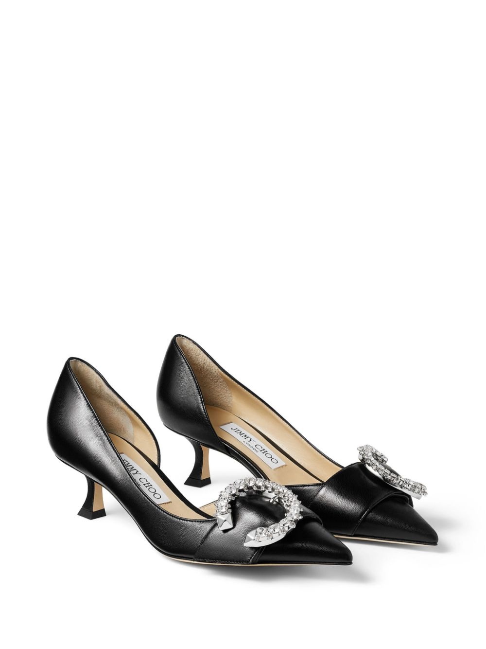 Melva Dorsay 50mm leather pumps - 2