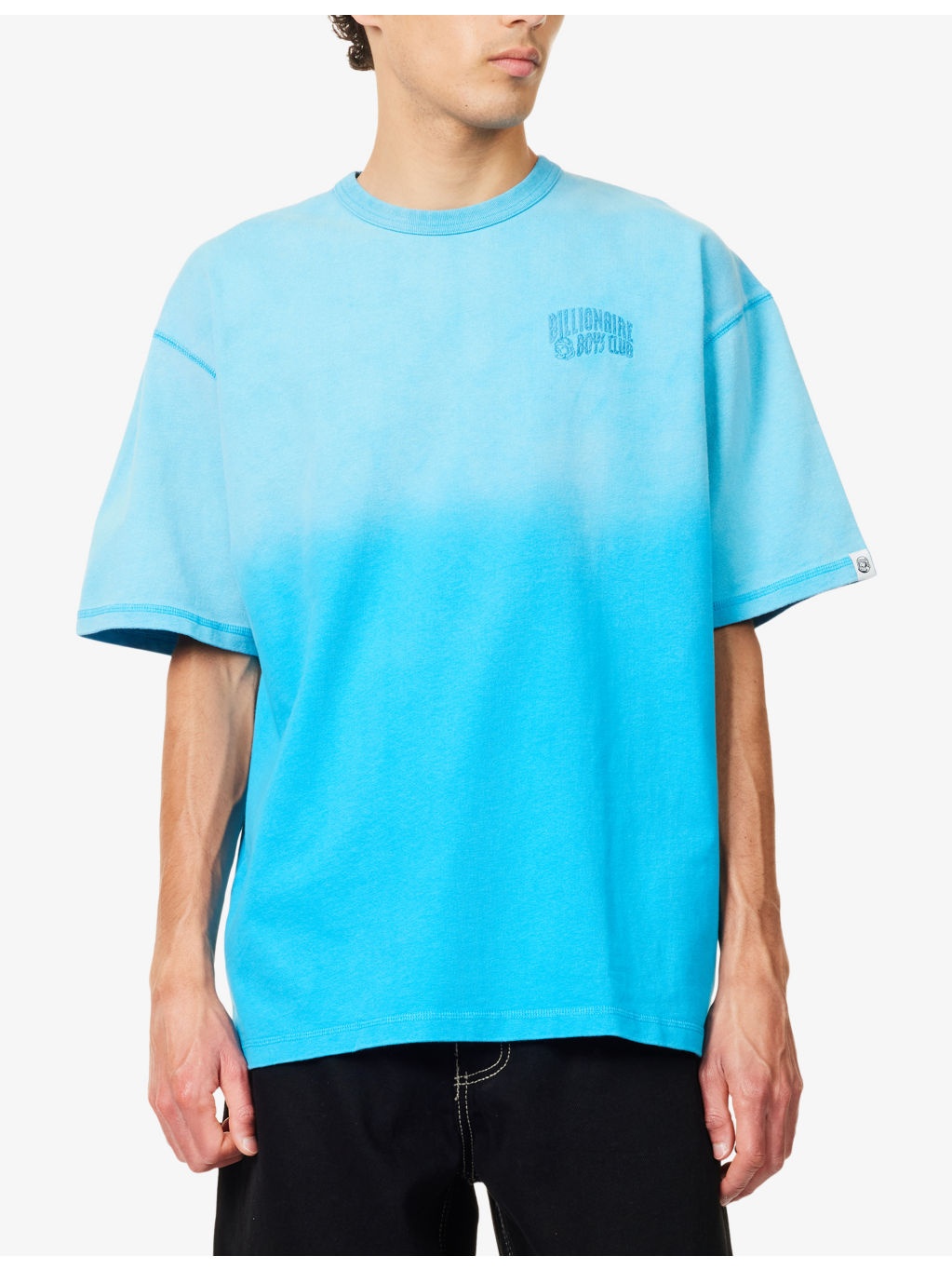 Arch Logo-Embroidered Cotton T-Shirt - 3