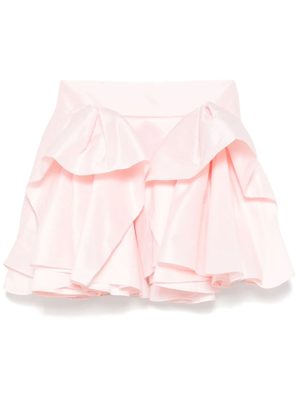 ruffled mini skirt - 1