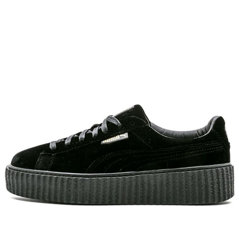 (WMNS) PUMA Fenty x Velvet Creeper 'Black' 364466-01 - 1