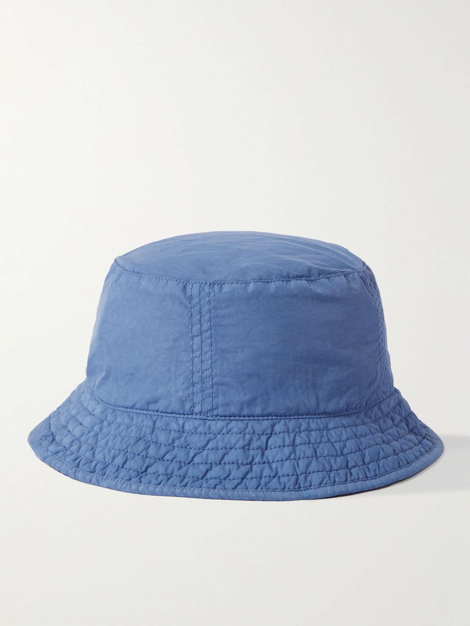 Logo-Embroidered Garment-Dyed Chrome-R Bucket Hat - 1