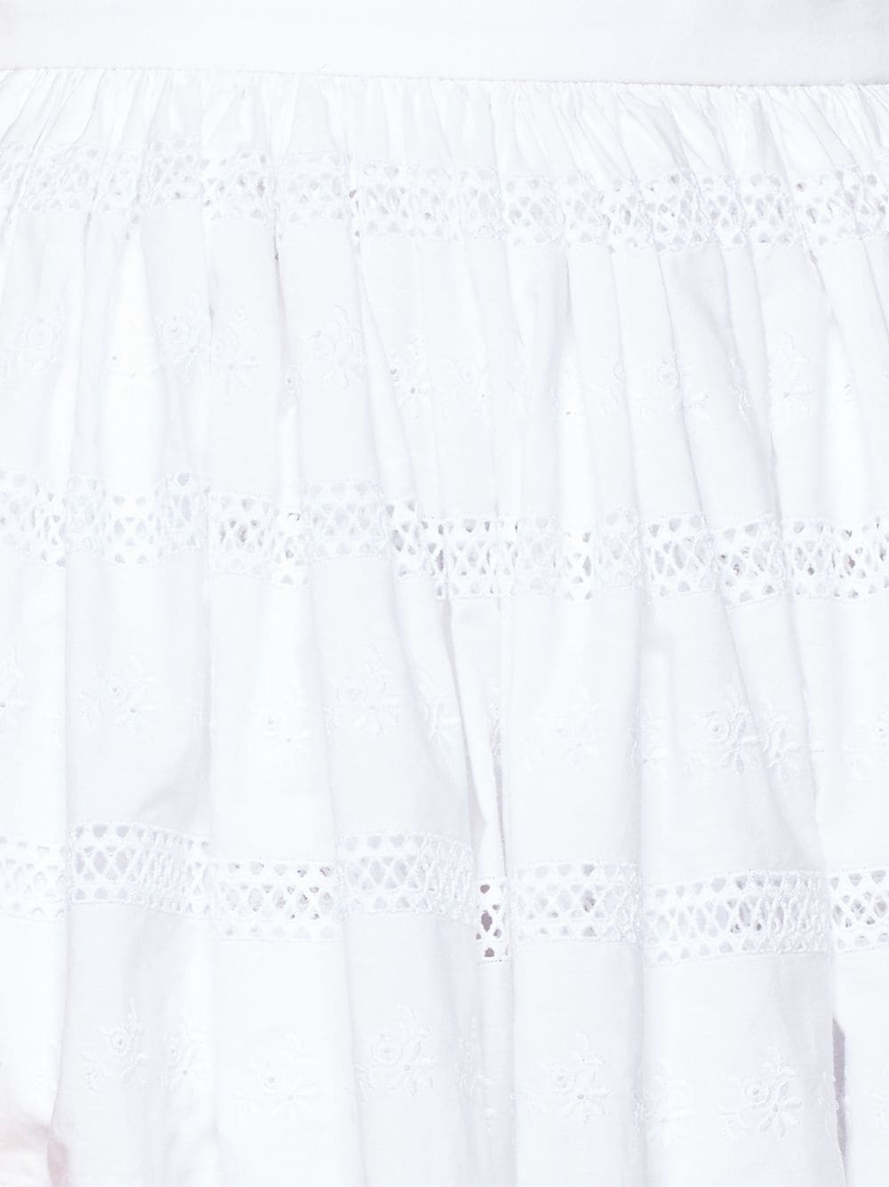 eyelet lace full skirt - 5