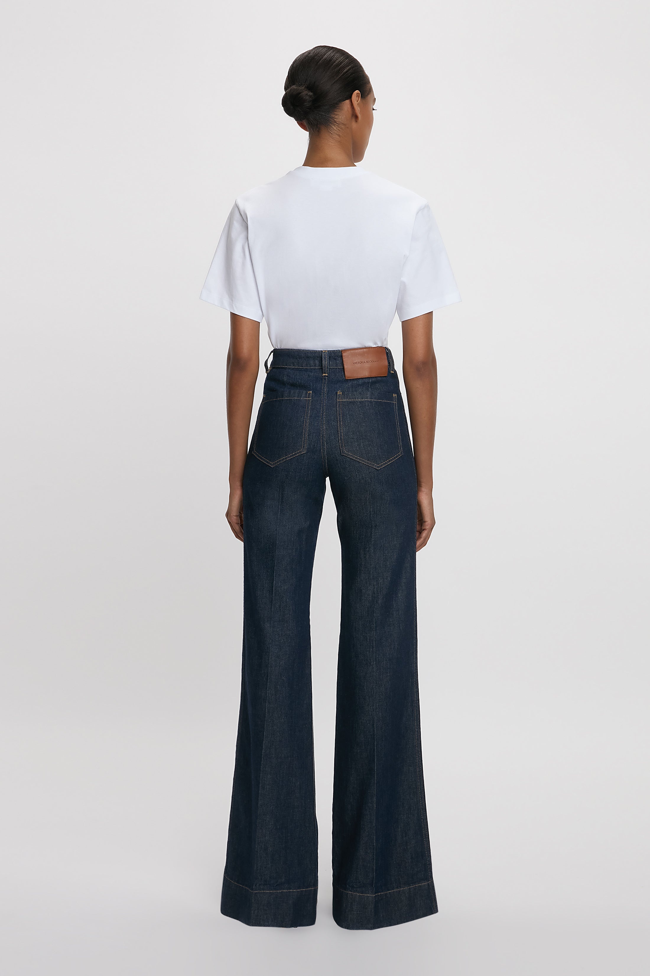Exclusive Alina High Waisted Jean In Indigo Rinse - 4