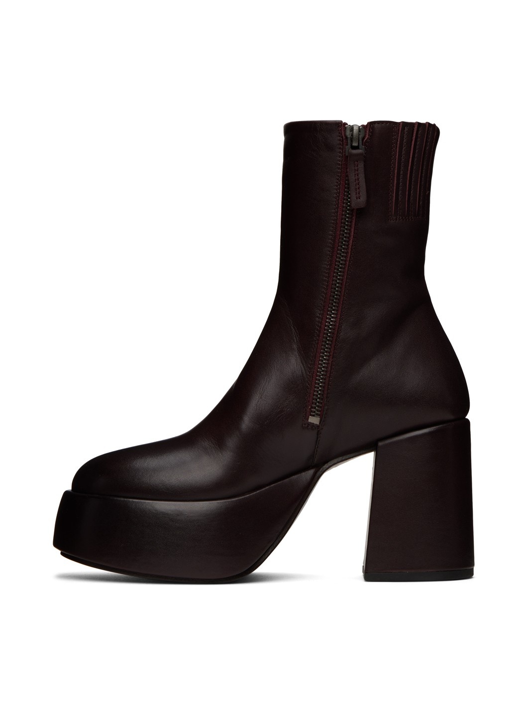 Brown Tacplat Boots - 3