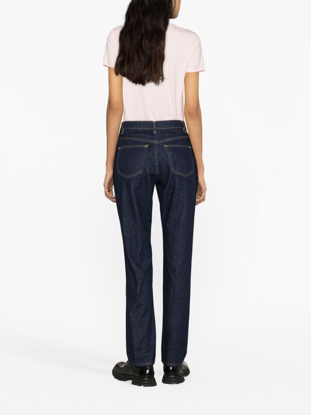Asagao straight-leg jeans - 3
