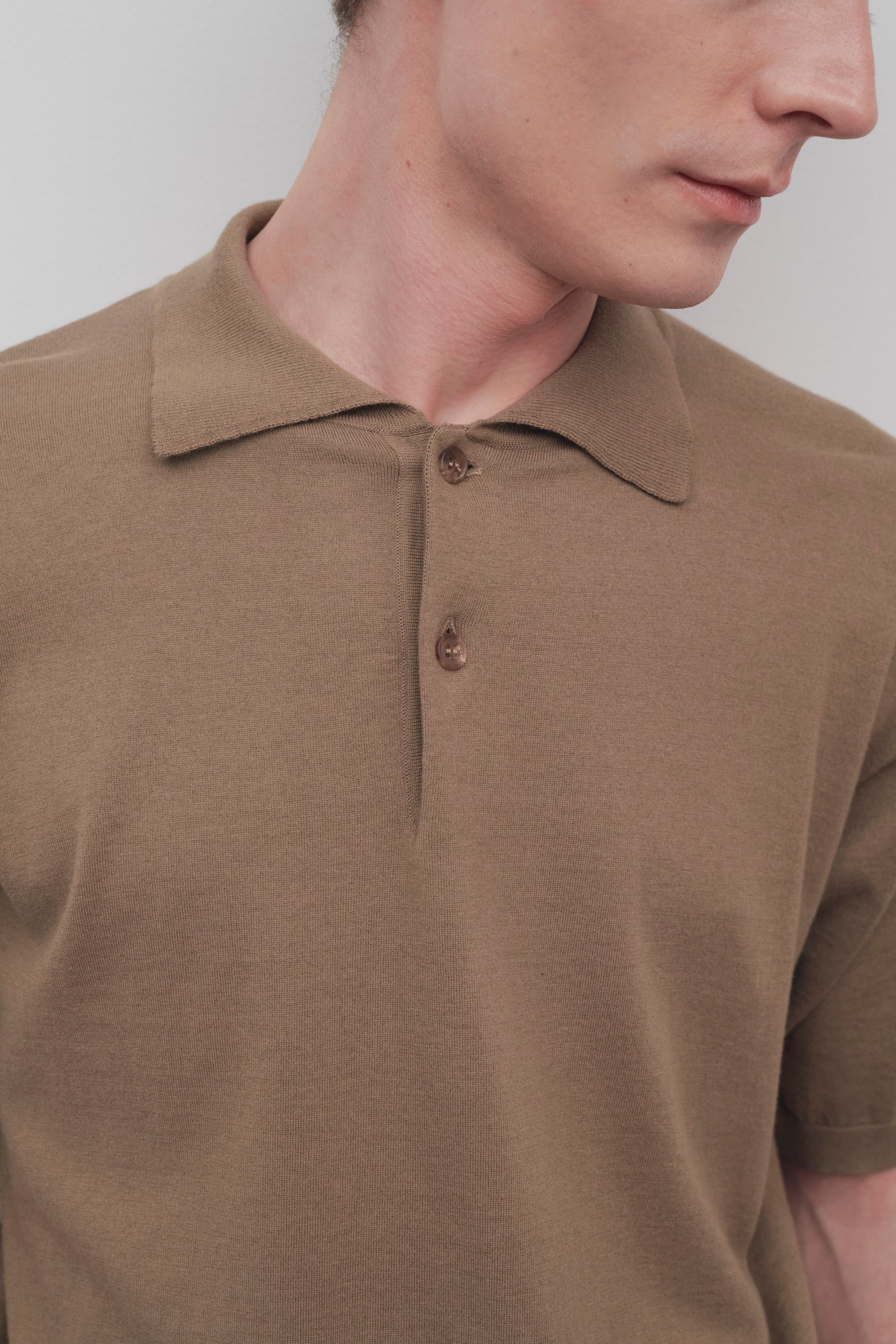 Tiago Top in Cotton and Cashmere - 6