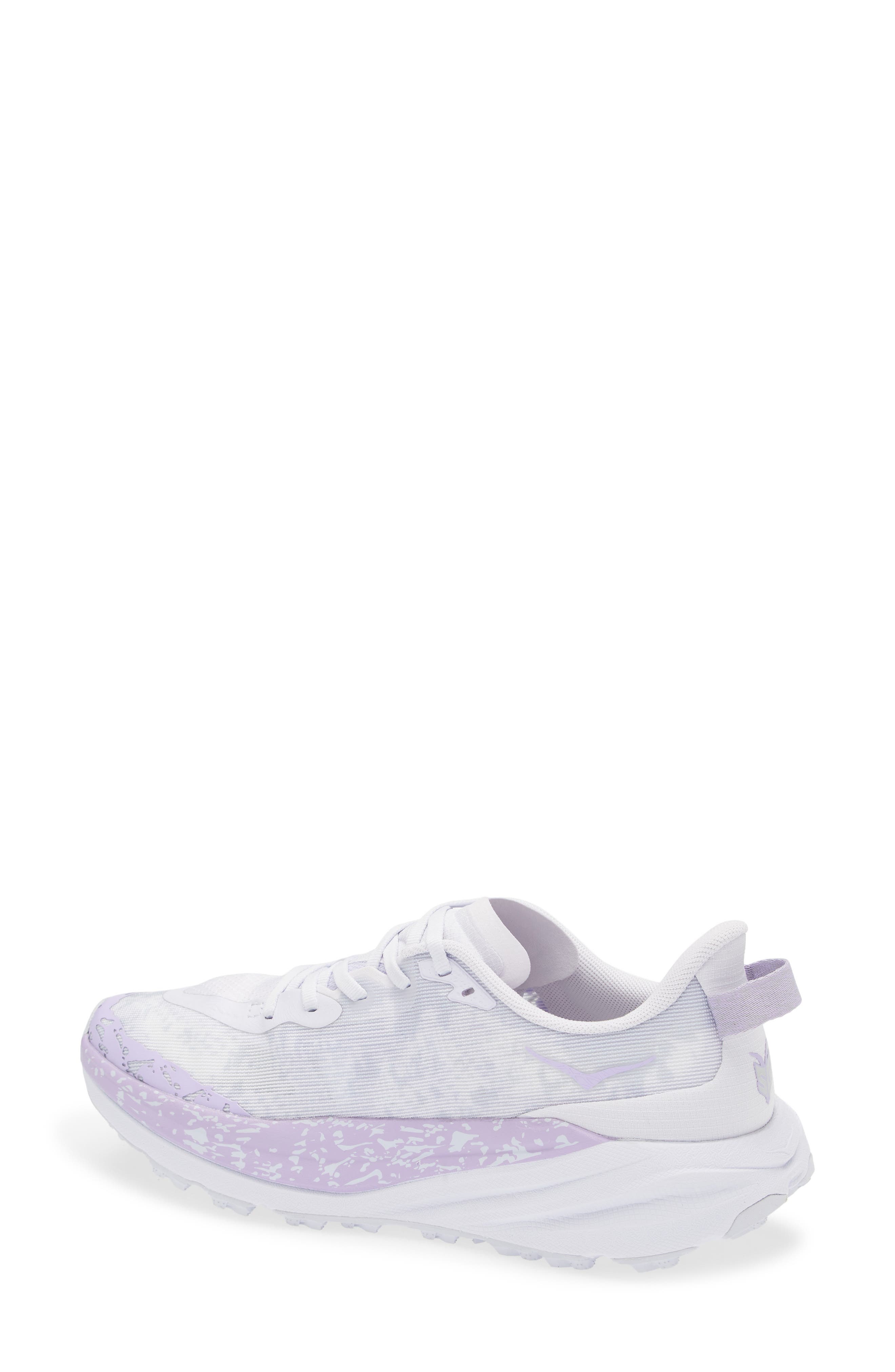 HOKA Speedgoat 6 Trail Running Shoe in Starlight Glow /Aster Flower at Nordstrom - 2