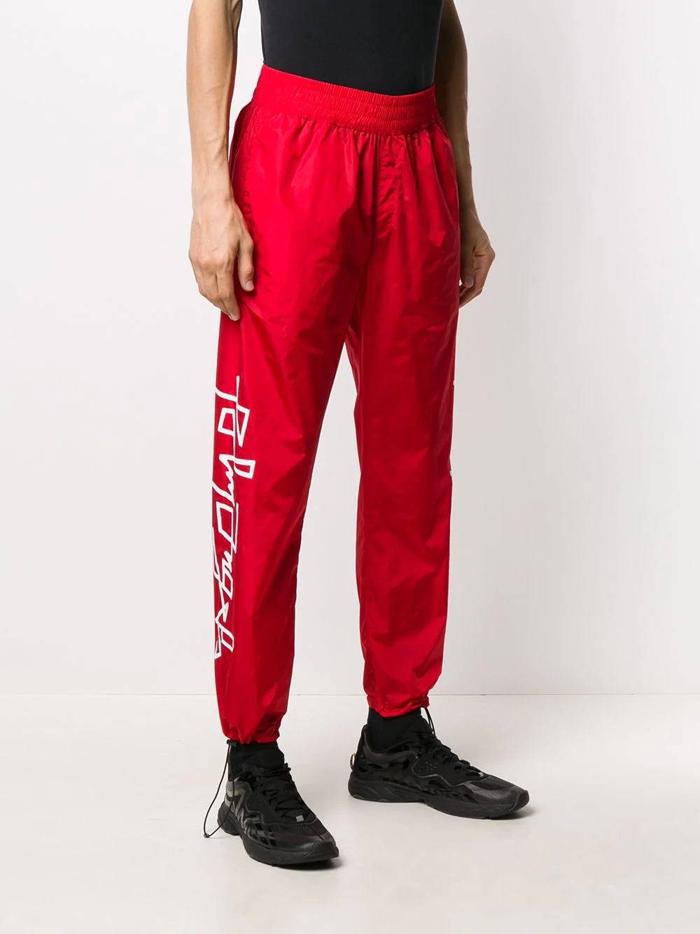 logo-print track pants - 3