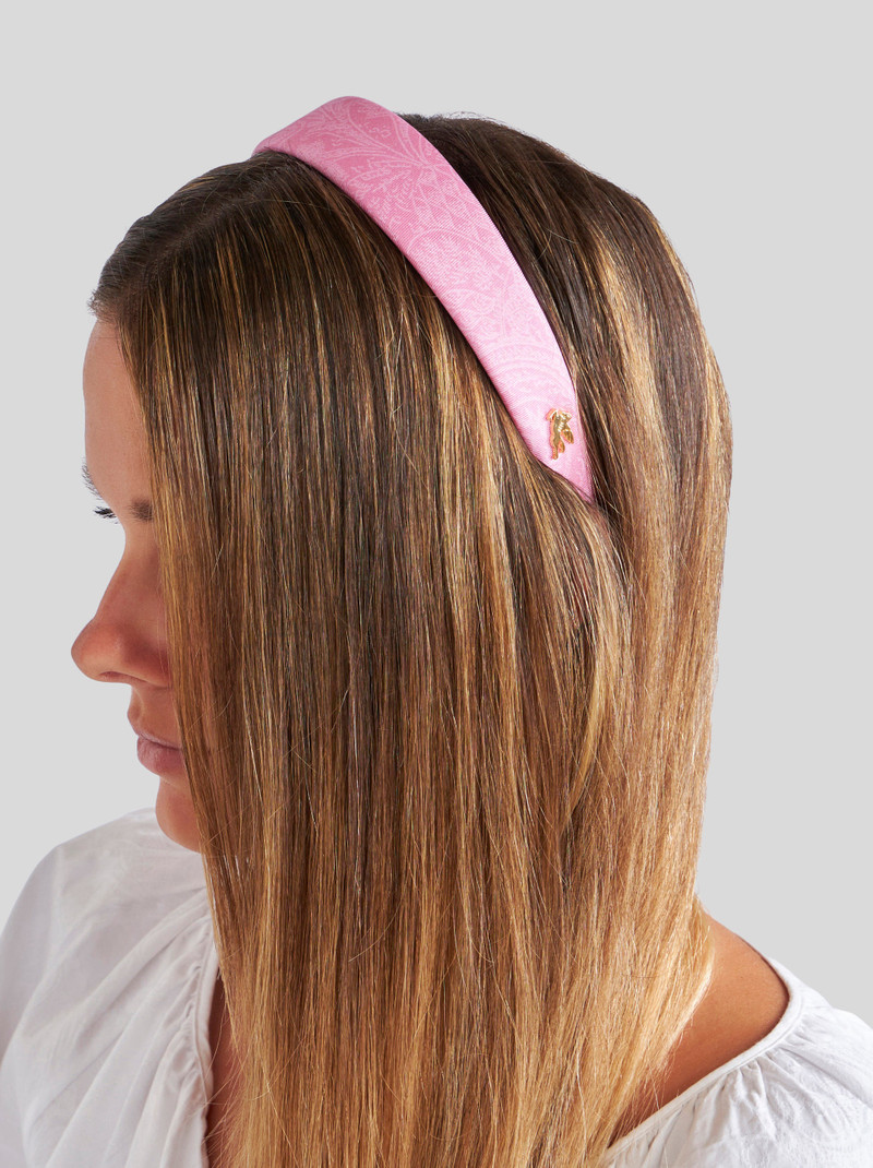 Etro PAISLEY HAIR BAND WITH PEGASO outlook