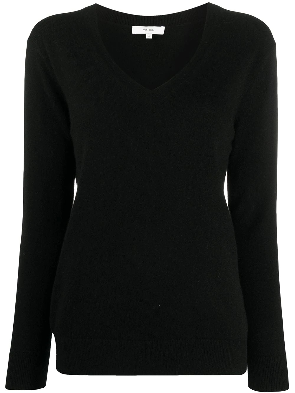 cashmere V-neck jumper - 1