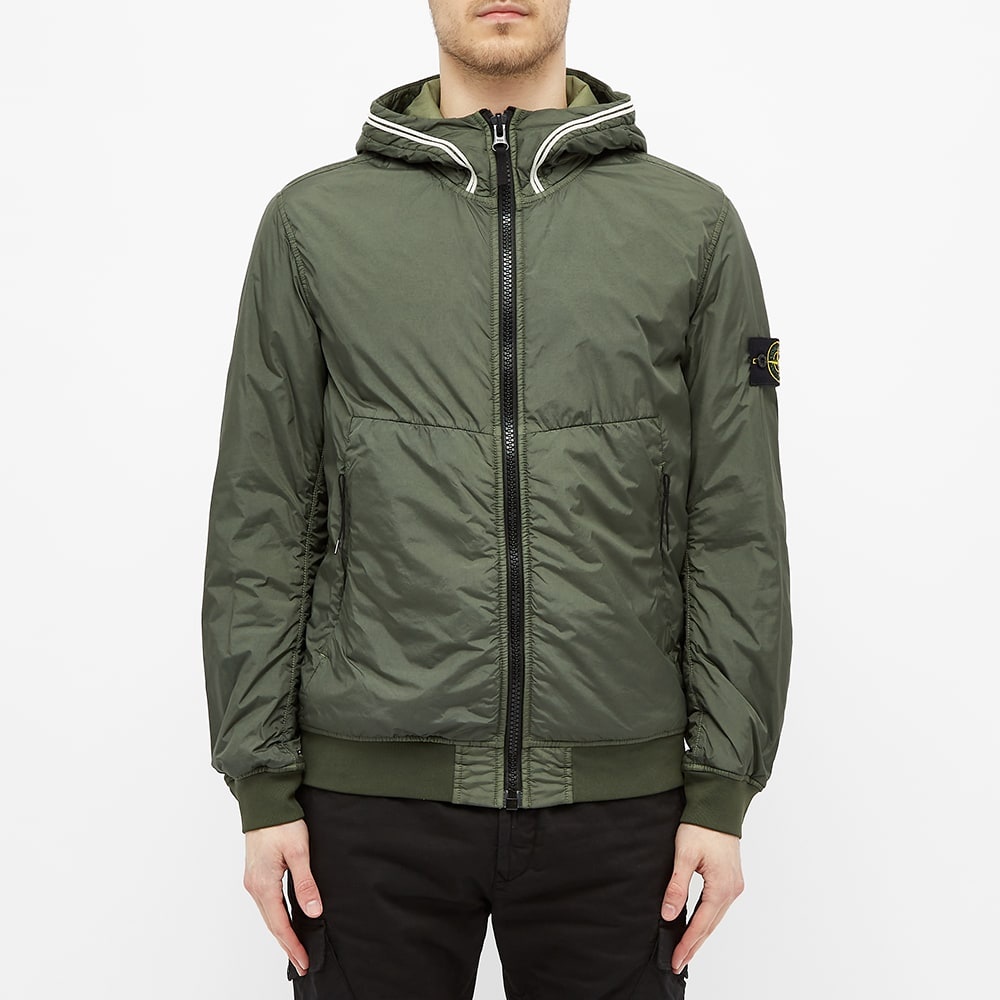 Stone Island Crinkle Reps Primaloft Hooded Jacket - 5