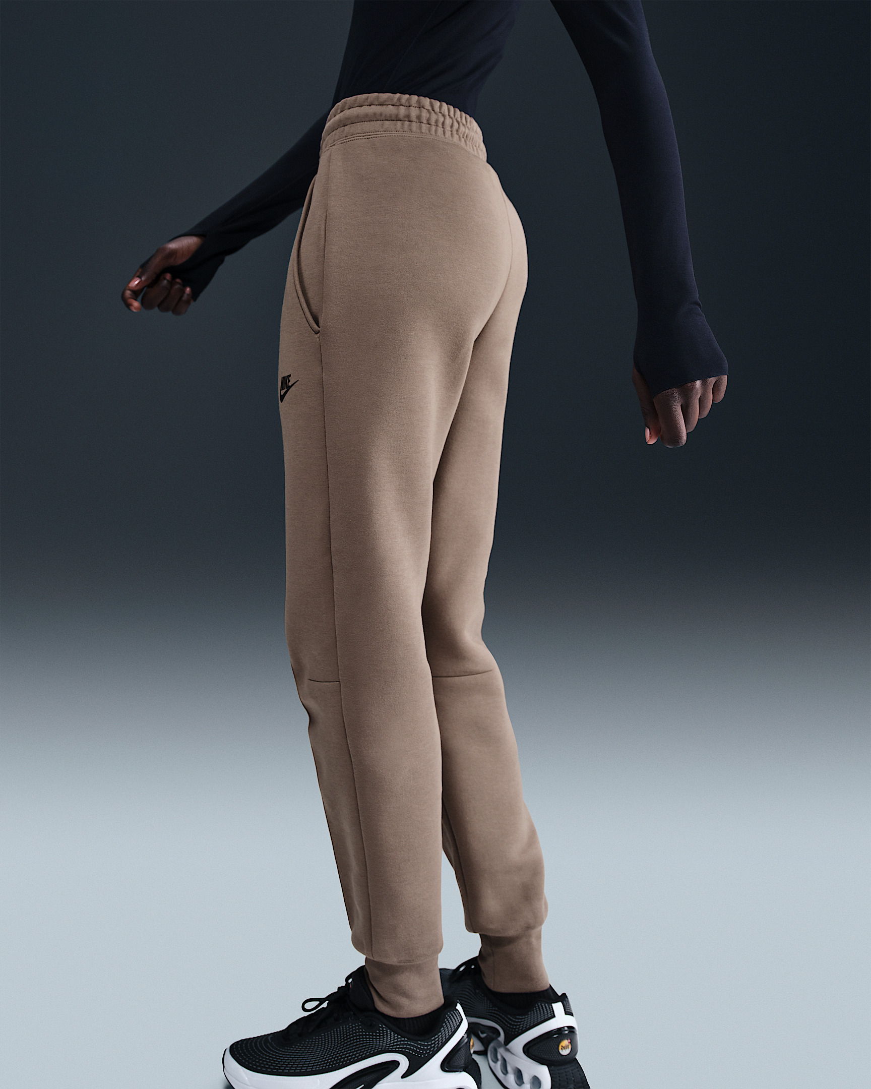 Nike Sportswear Tech Fleece Women's Mid-Rise Joggers - 3