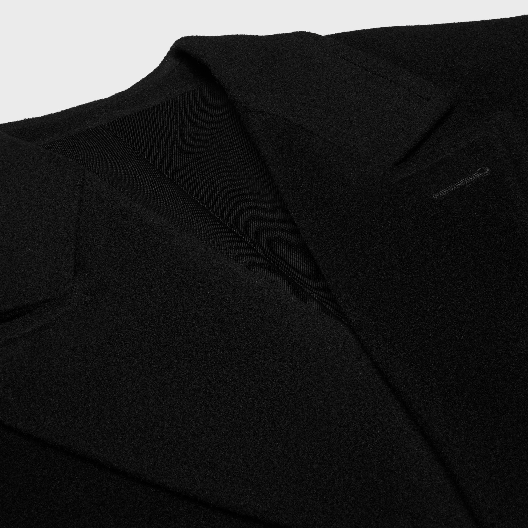 double-breasted coat IN WOOL CLOTH - 3