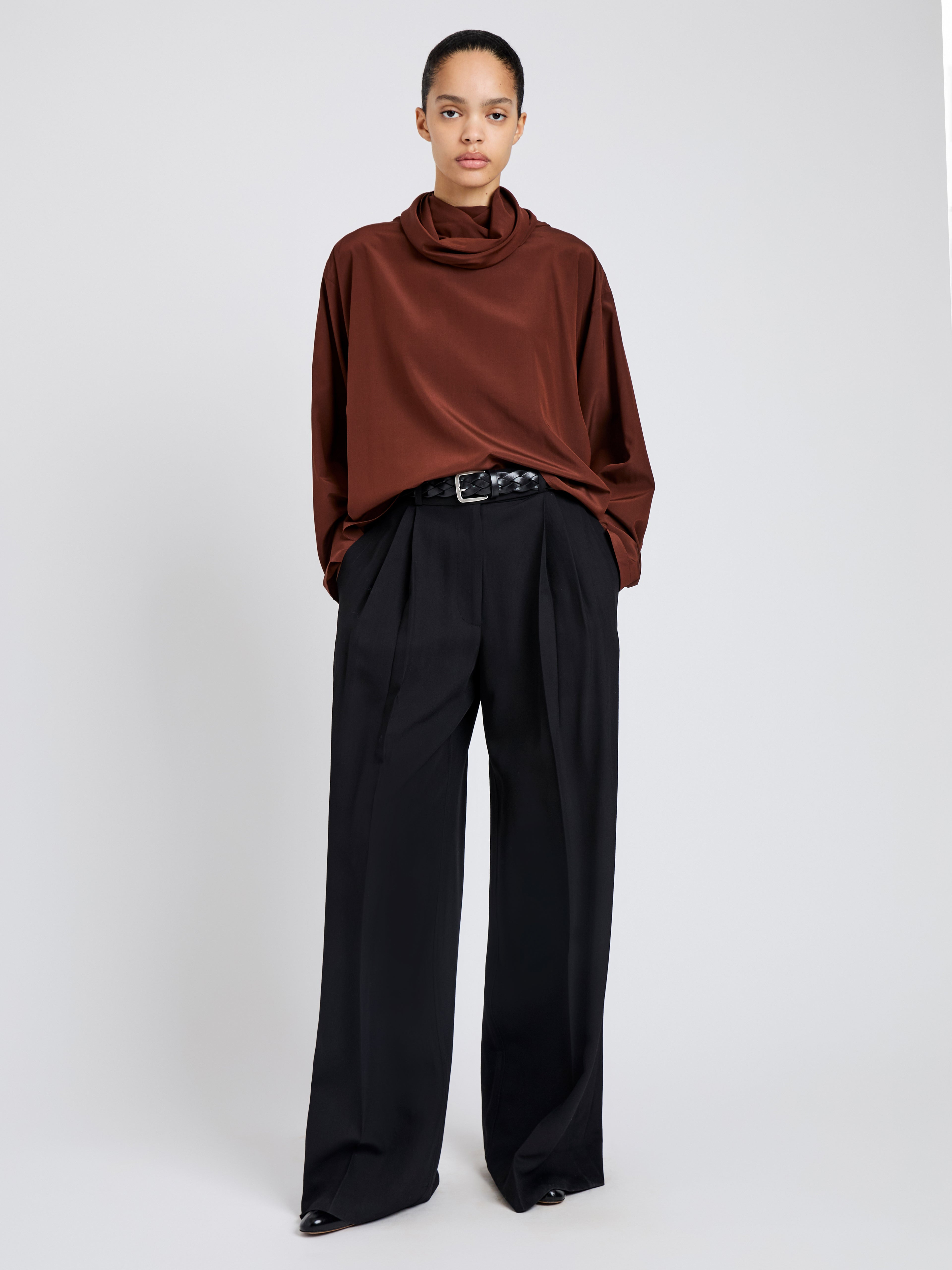 Solene Top in Silk Viscose - 7