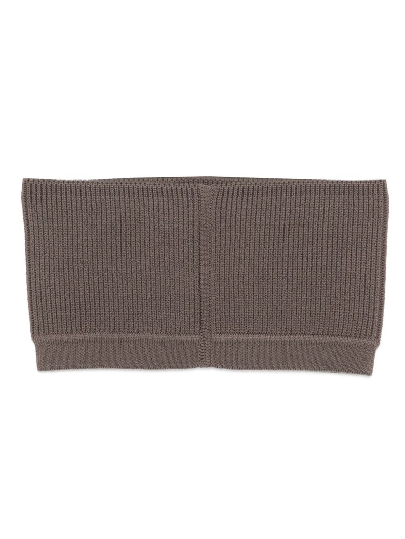 fine-ribbed cropped top 1
