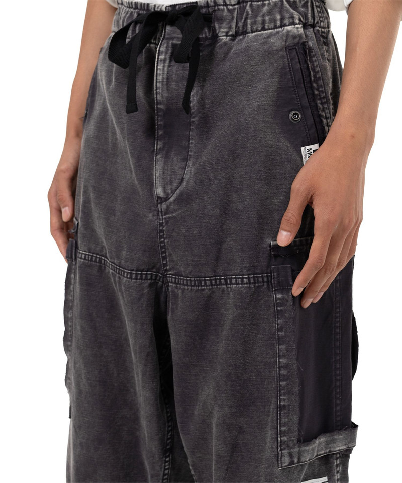 Cotton Satin Cargo Pants 8