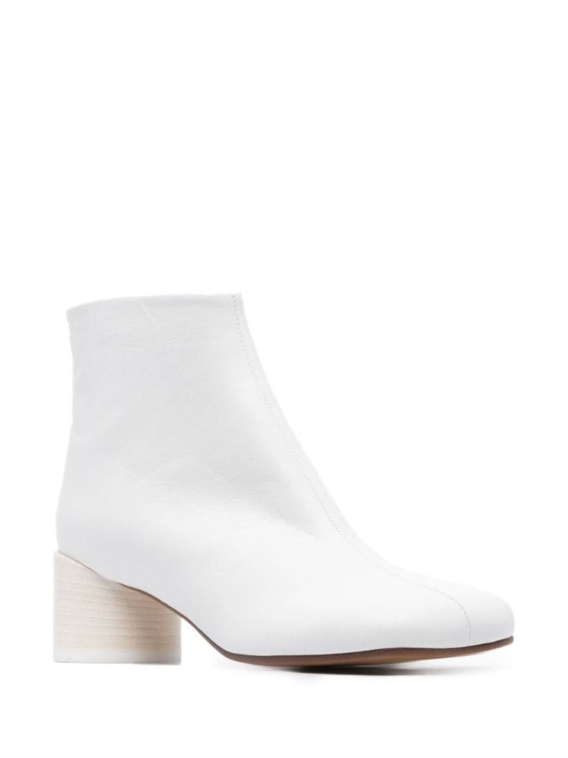 Maison Margiela Tabi 70mm ankle boots - White