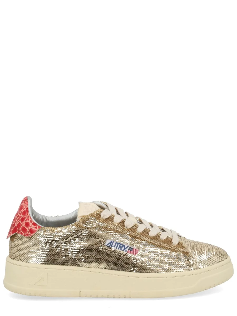 SNEAKER DALLAS LOW SPARKLING CON LOGO - 1