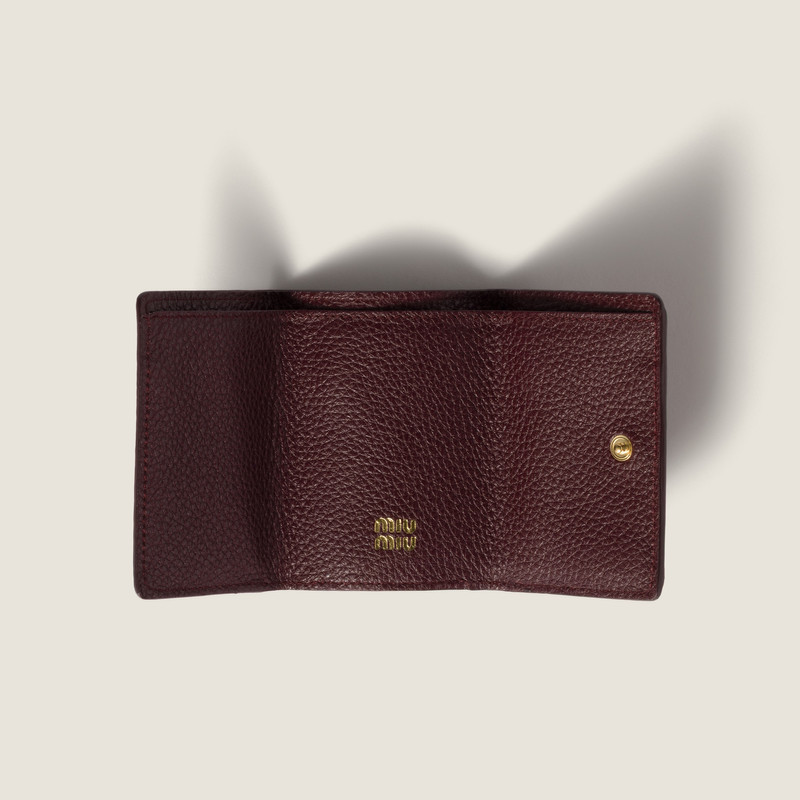 Miu Miu Small leather wallet outlook