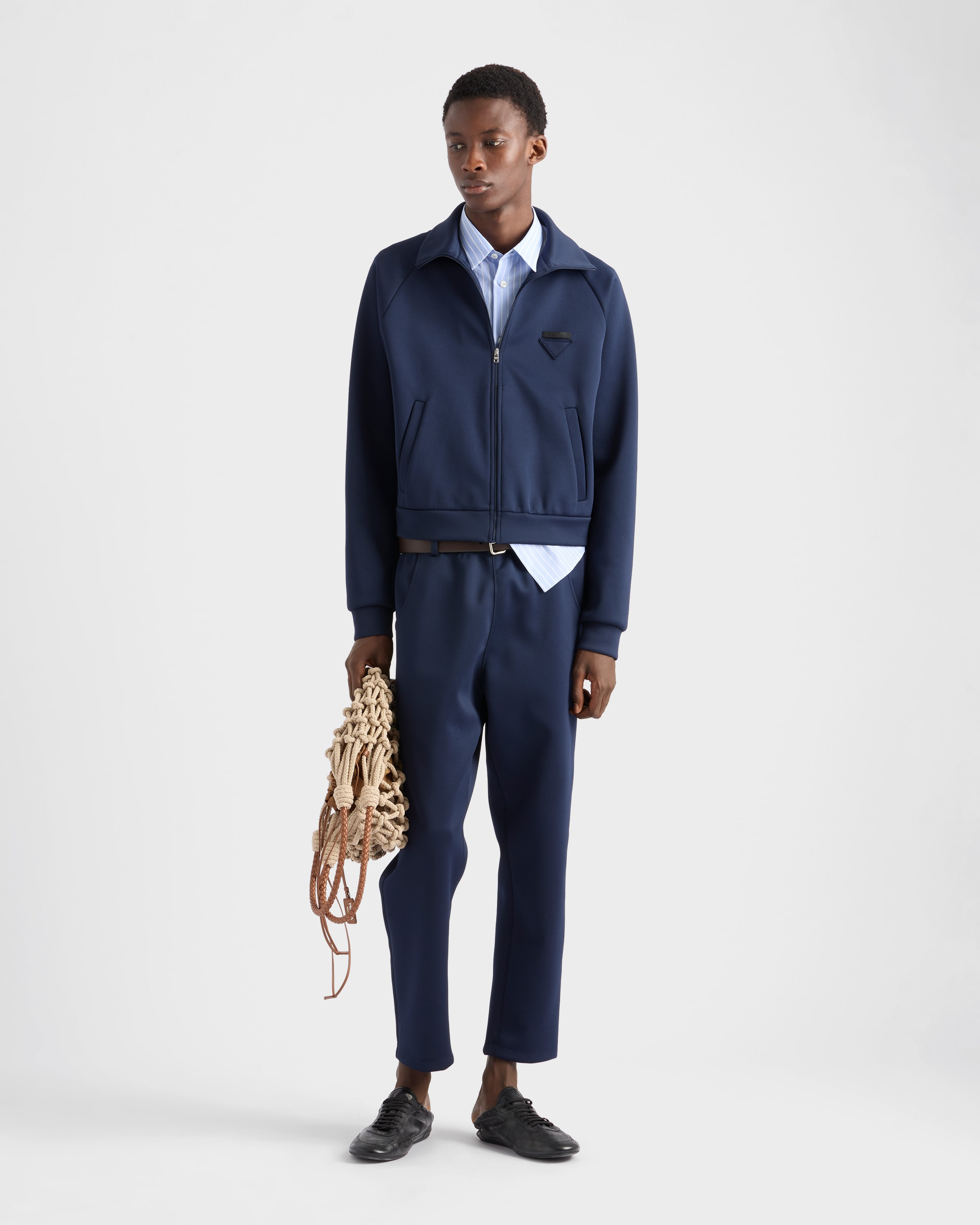 Prada Technical fleece pants | REVERSIBLE