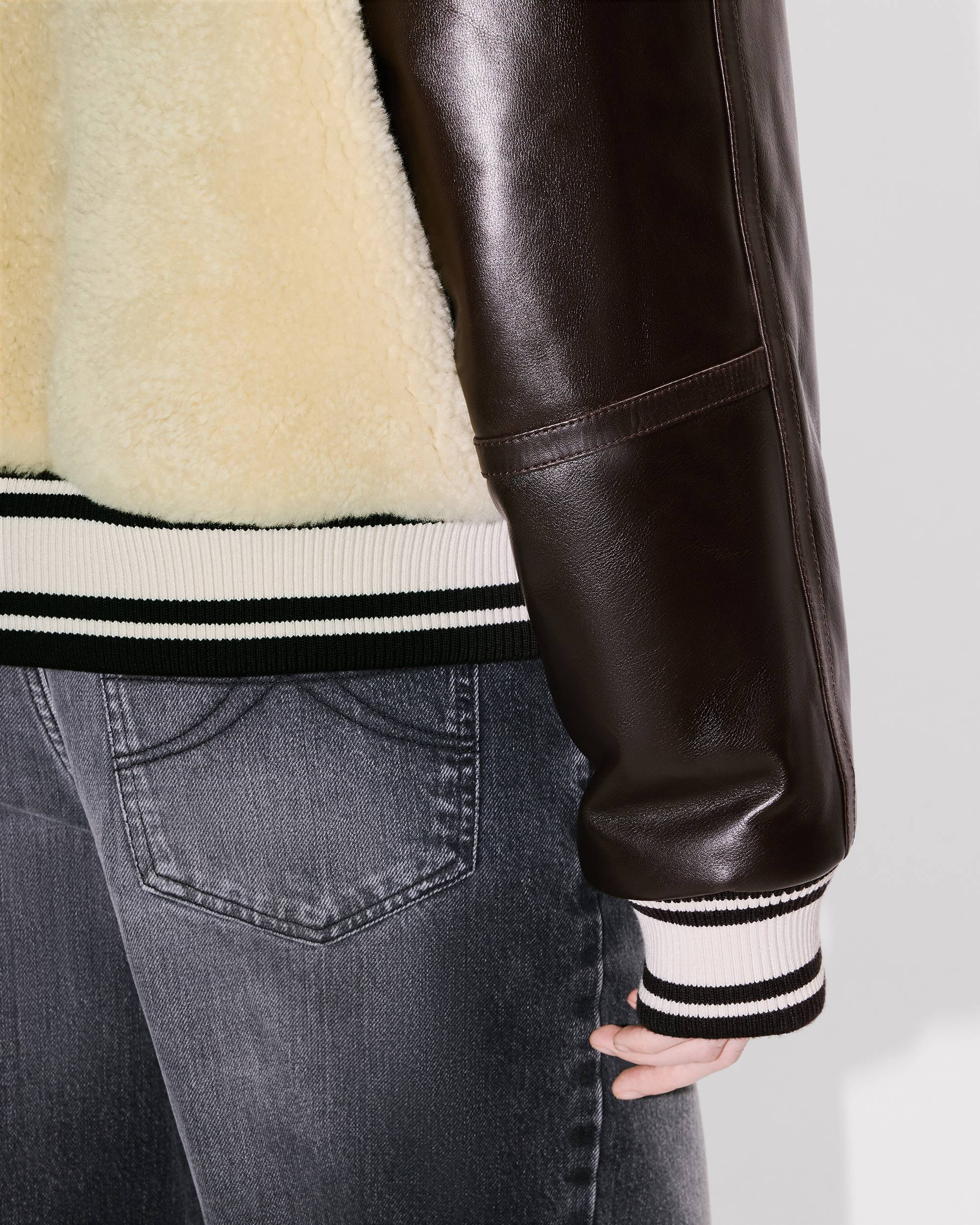 'Kenzo x Futura 2000' genderless shearling varsity - 9