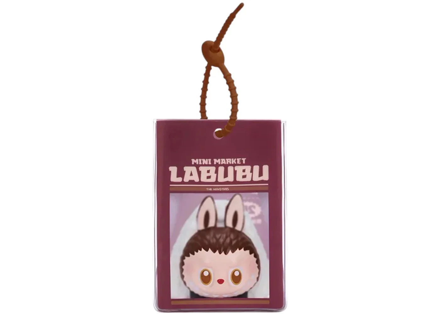 Pop Mart Labubu The Monsters Wacky Mart Series Onigiri Pinch Pendant - 1
