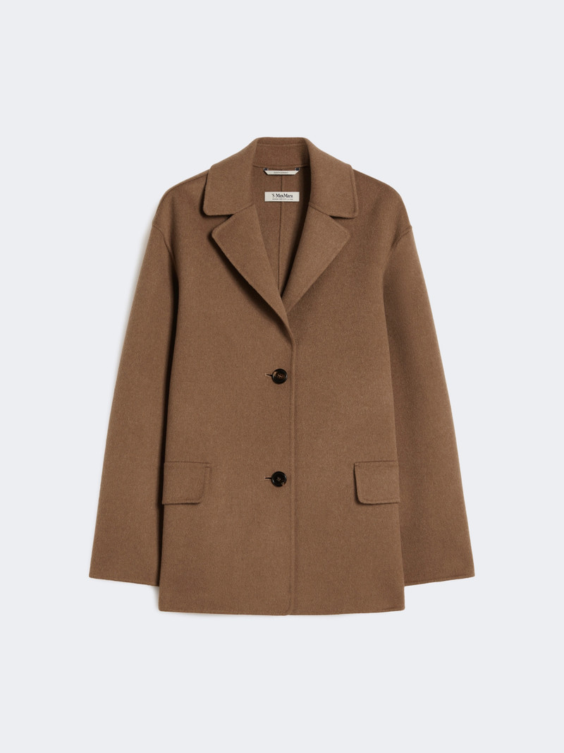 ELFI Single-breasted double-faced wool jacket - CAMEL 1