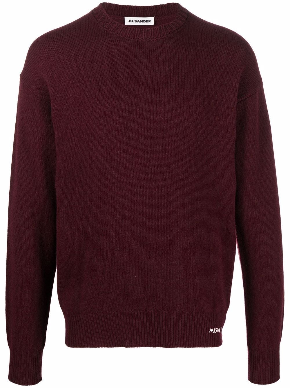 wool-cashmere round neck jumper - 1