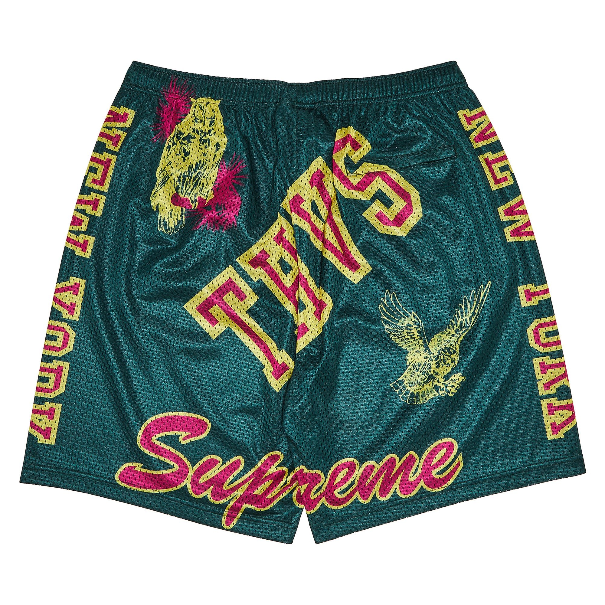 Supreme Varsity Mesh Short 'Dark Green' - 2