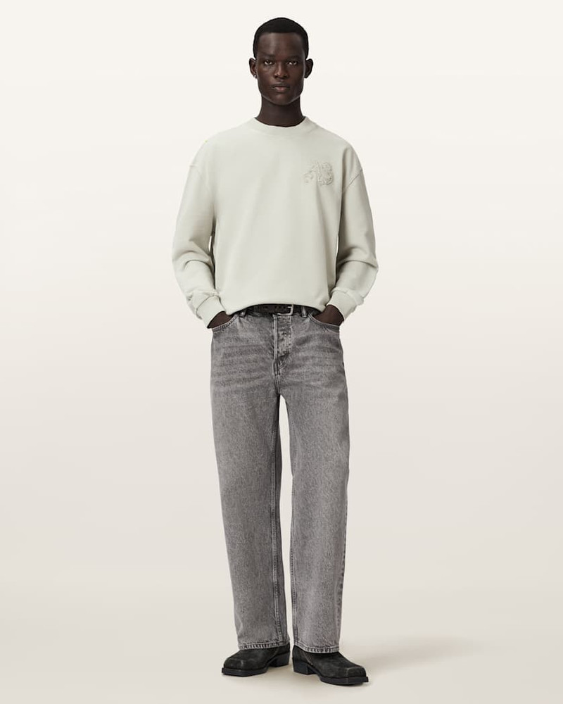ALLSAINTS INSIGNIA CREW NECK COTTON SWEATSHIRT outlook