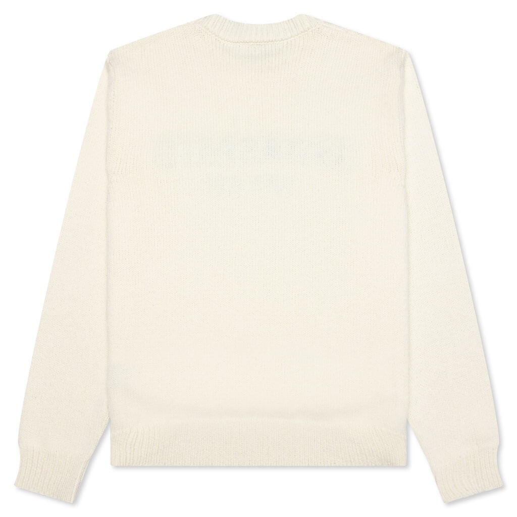 MERINOS PULLOVER - BLANC/BLEU PALE - 2
