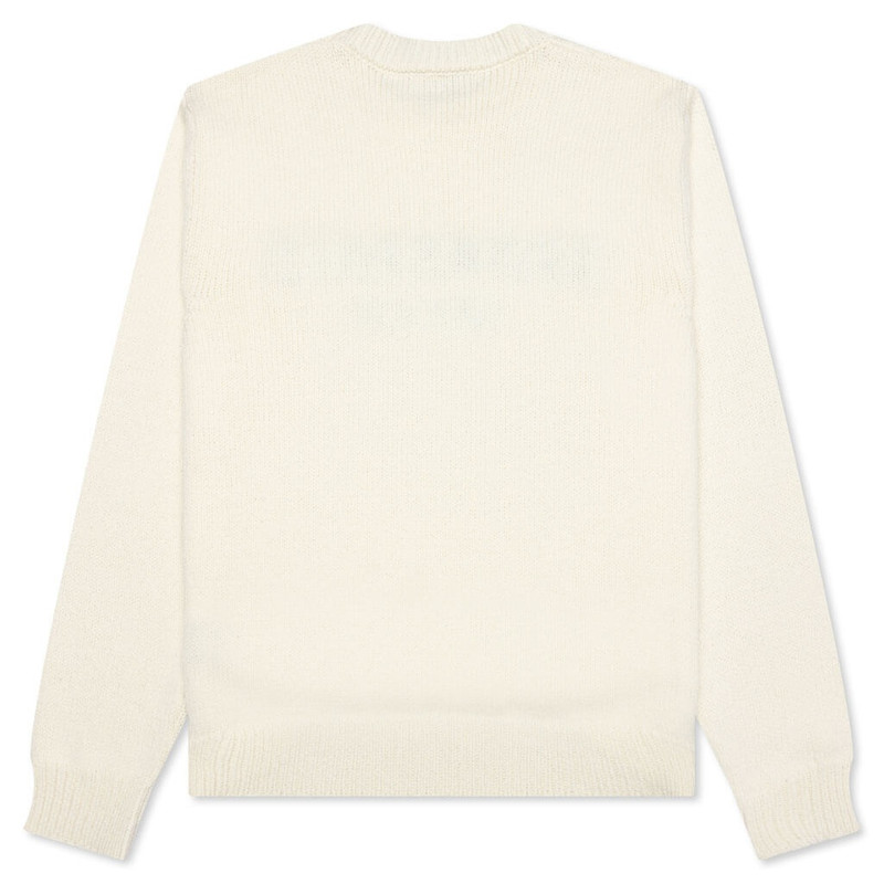 Balmain MERINOS PULLOVER - BLANC/BLEU PALE outlook