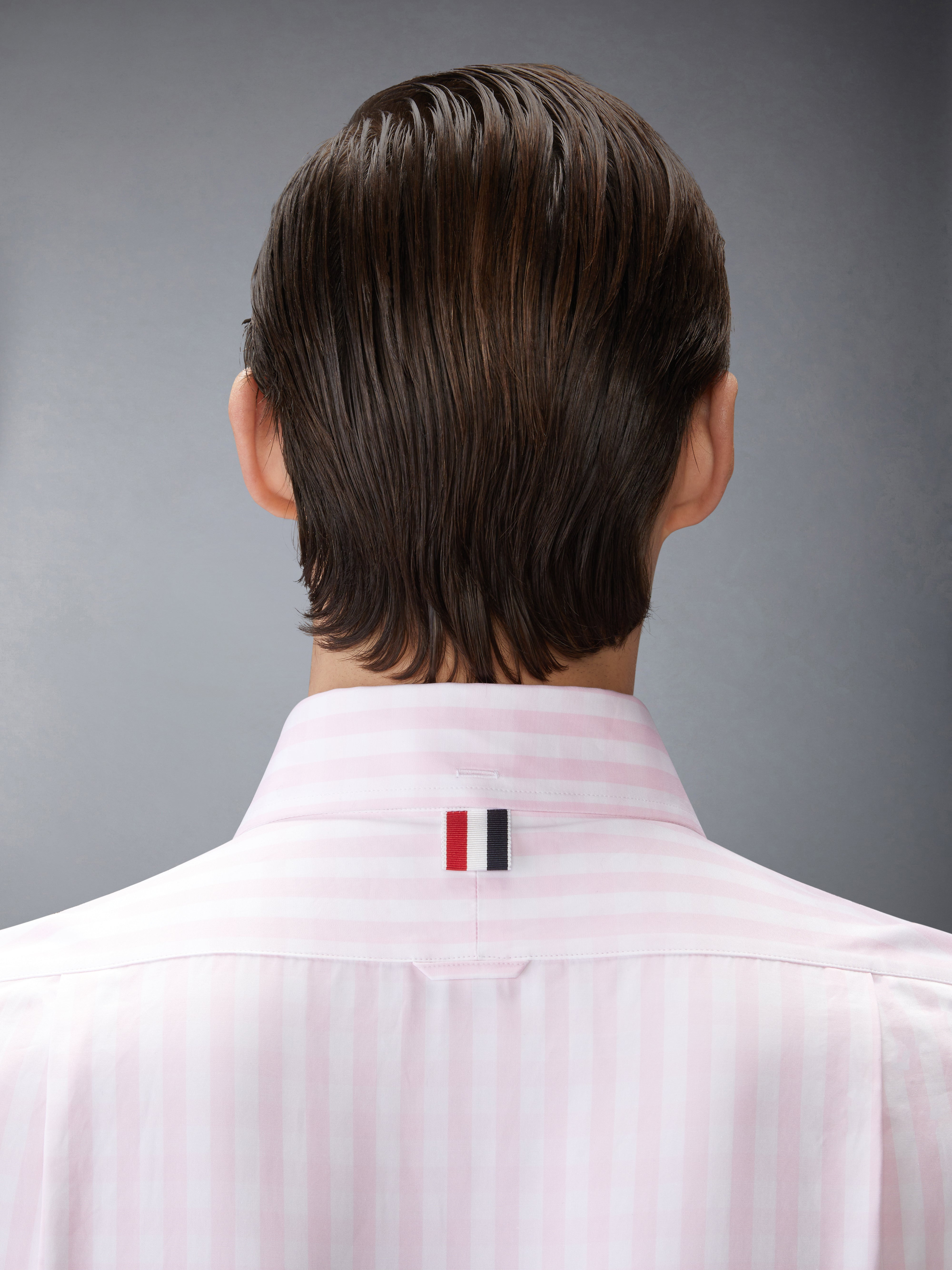 GINGHAM CHECK POPLIN SHORT SLEEVE SHIRT - 7