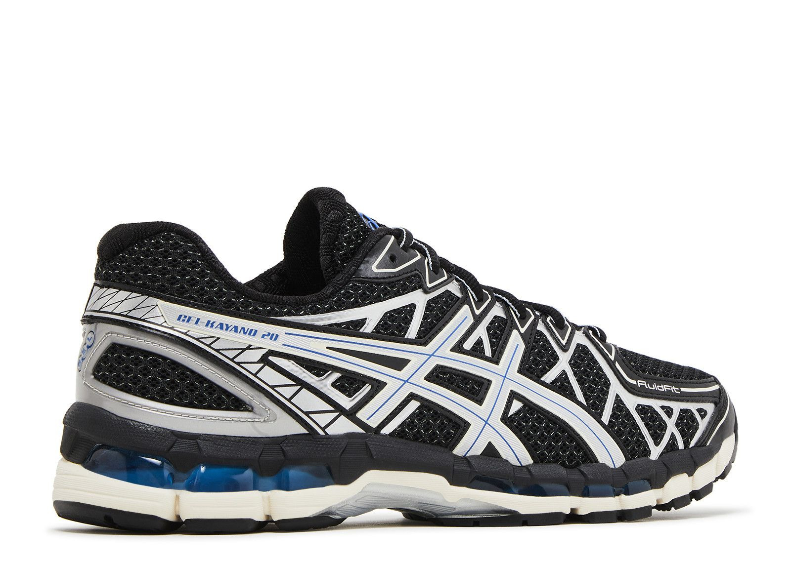 GEL KAYANO 20 'BLACK SILVER BLUE' - 3