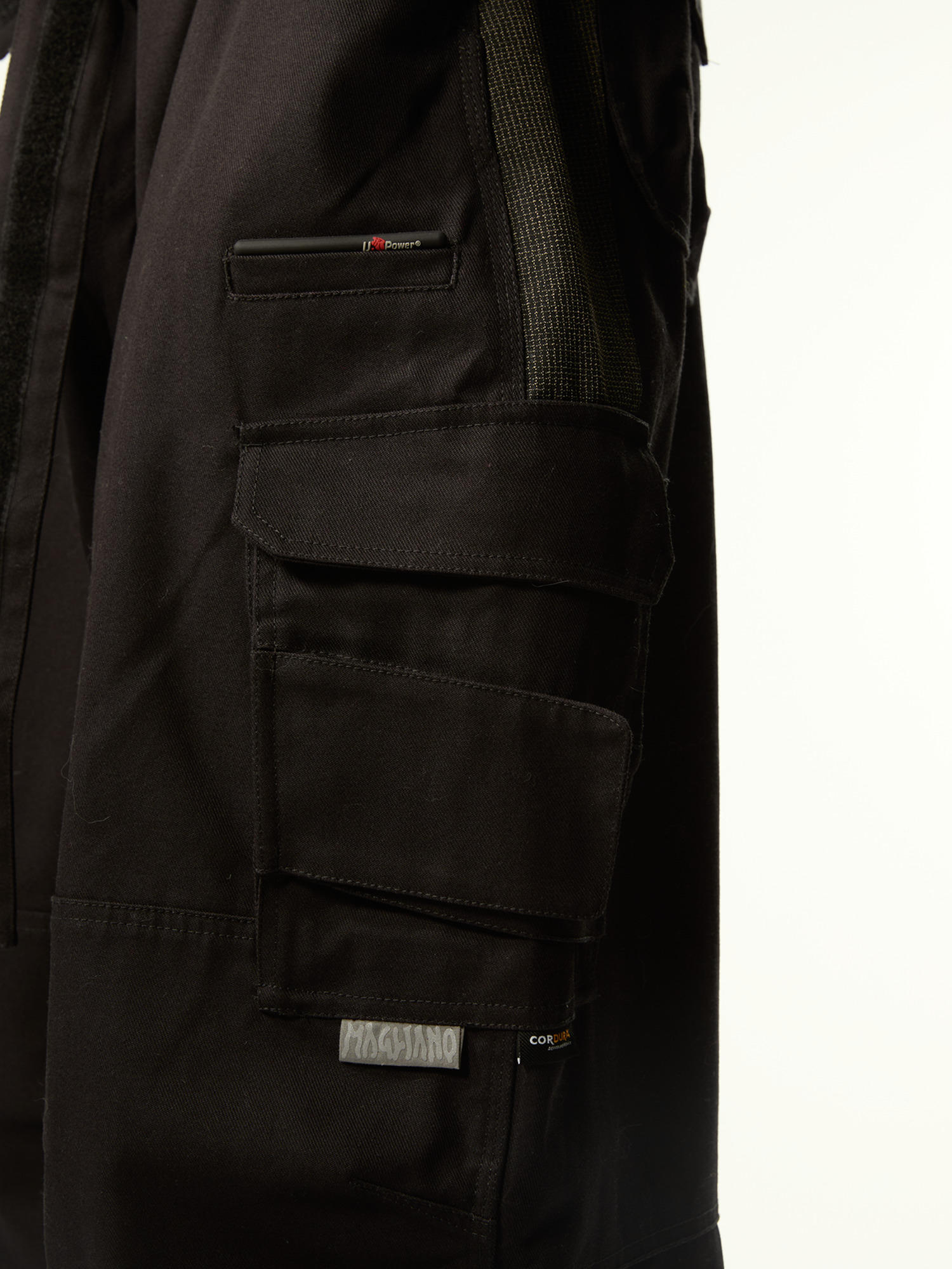 U-Power Cargo Pants Black - 6