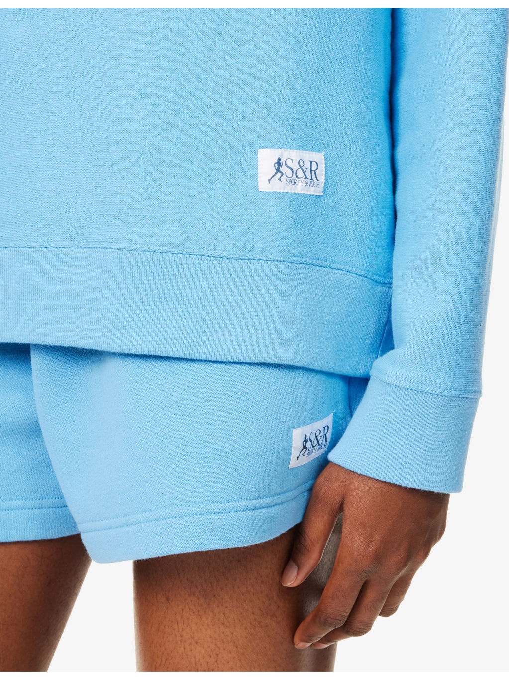 Runner Soft Crewneck Cotton-Jersey Sweatshirt - 6