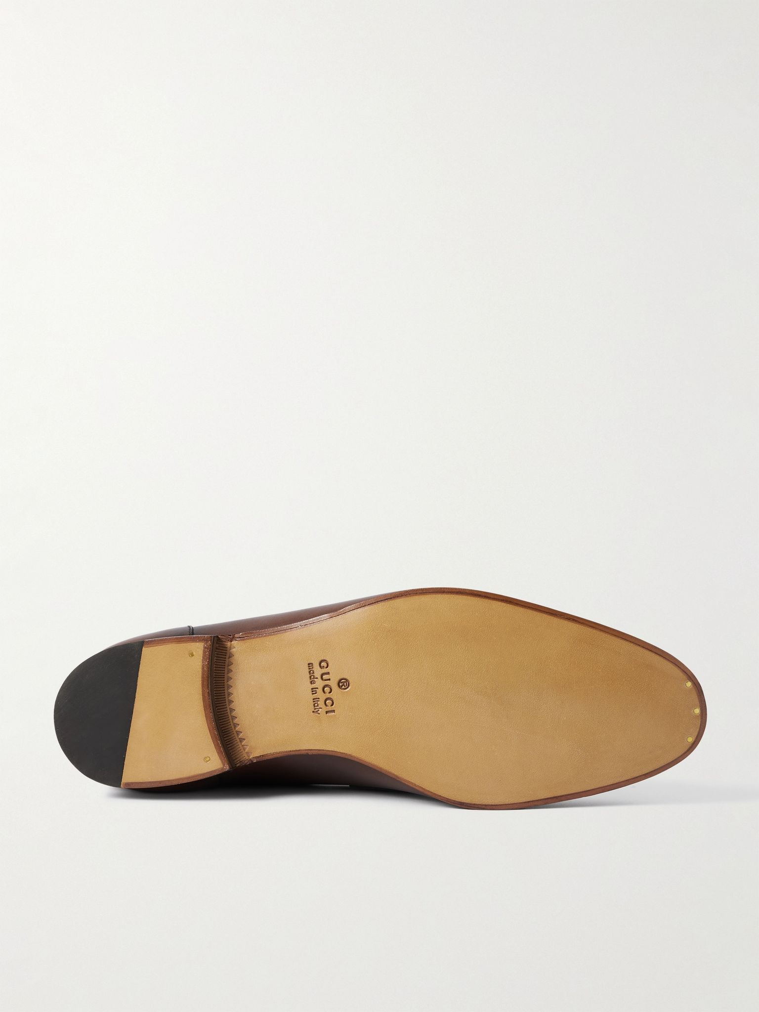 Jordaan Horsebit Burnished-Leather Loafers Dark brown - 3
