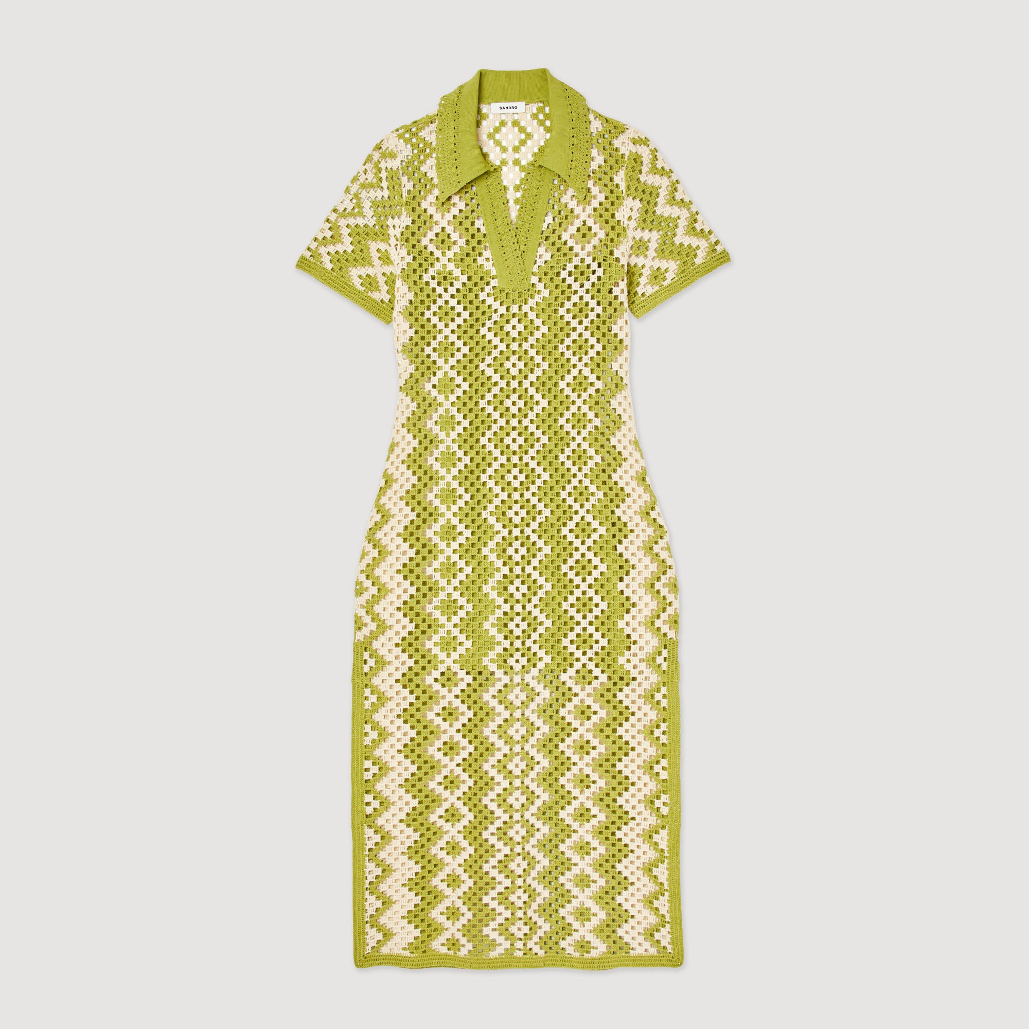 Crochet tunic dress - 1